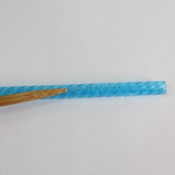 Starbucks Teal Splash Bling Cold Cup Studded Tumbler 24oz - Picture 7 of 7